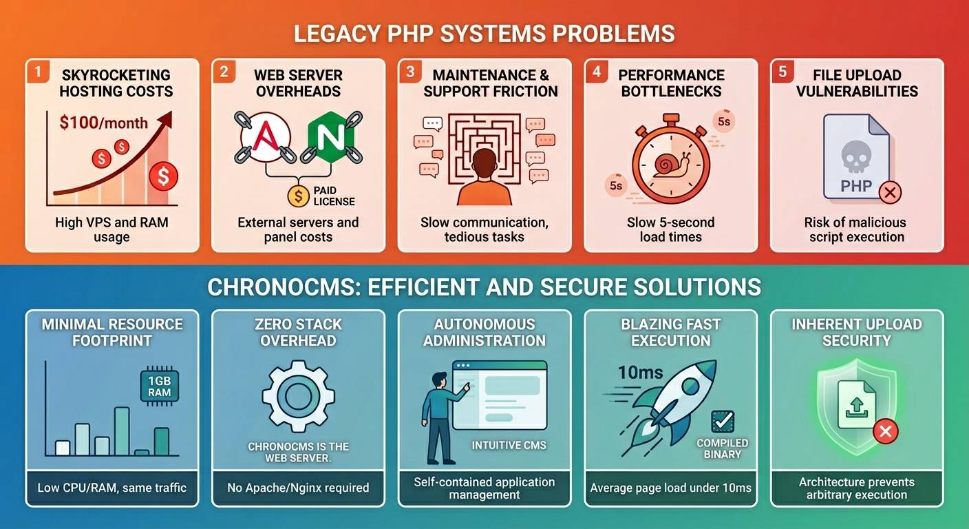 The Birth of ChronoCMS: Why We Built a Next-Generation CMS image 1